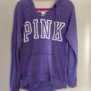 Pink long sleeve hoodie